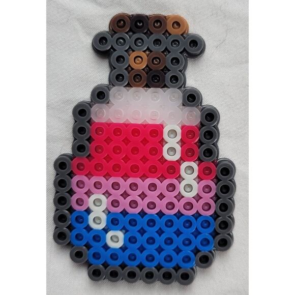 Bisexual LGBT Potion Perler Pixel Art - Picture 2 of 2
